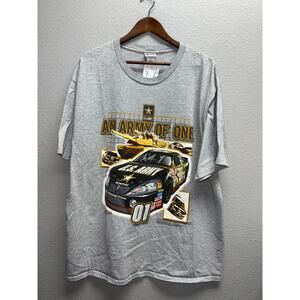 Vintage Nascar US Army Shirt An Army Of One Pontiac Chase Authentics 2003 Tee XL